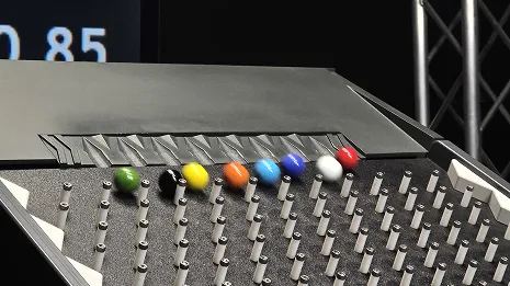 Plinko — marble pegboard live casino game
